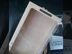 전자 포장용 맞춤형 흰색 딱딱한 상자